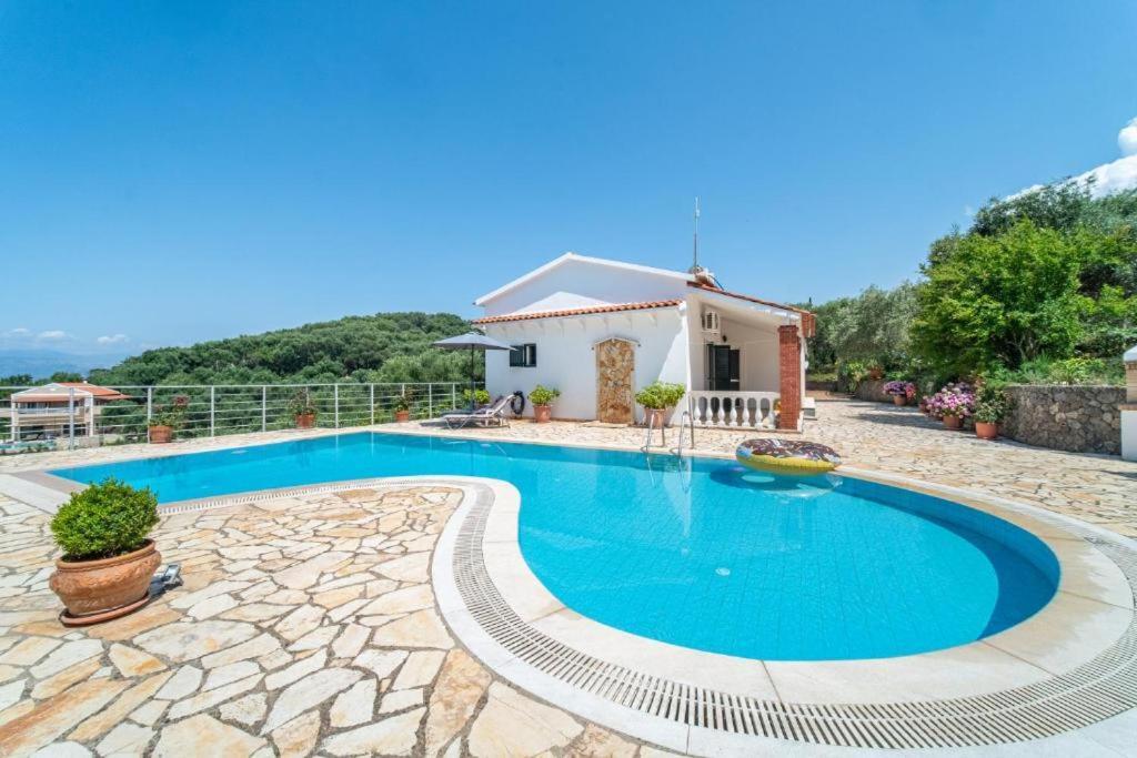 Villa Olive Grove And Sea View Agios Spyridon  Екстериор снимка