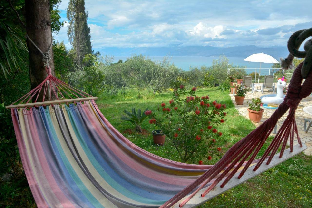 Villa Olive Grove And Sea View Agios Spyridon  Екстериор снимка
